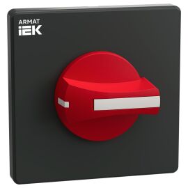 ARMAT Рукоятка поворотная для SDM 96х96мм красная IEK