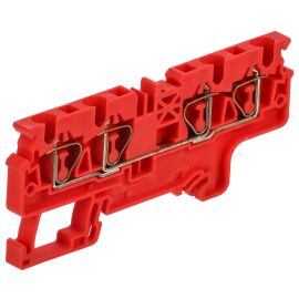 ARMAFIX Клемма пружинная CX4-4 четырехконтактная красная IEK