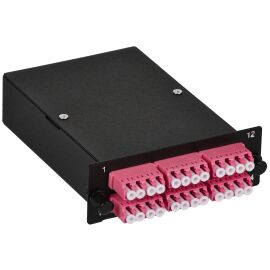 ITK Кассета для кросса ST OM4 MPO male 6хLC-quad (24 ОВ)