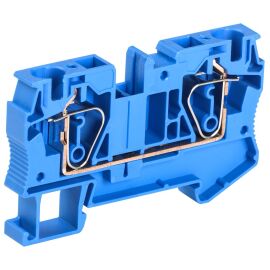 Клемма пружинная КПИ 2в-6 57А синяя IEK