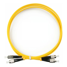 Шнур оптический FC/UPC-FC/UPC, SM, 1м, Simplex, ЖЕЛТЫЙ, SV R-2019