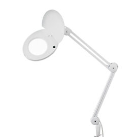 Лупа на струбцине круглая 3D, 127мм, белая, REXANT 31-0202