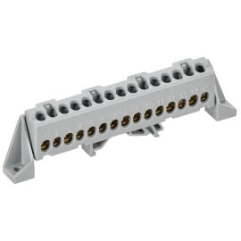 TEKFOR Шина L "фаза" в комбинированном DIN-изоляторе "Стойка" 6х9-15-Ср IEK