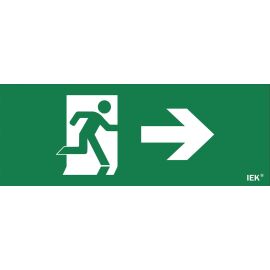 Этикетка самоклеящаяся 240х90мм "Фигура/стрелка вправо" IEK