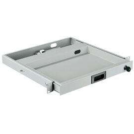 ITK Полка выдвижная клавиатурная 19" 1U 400мм серая РФ