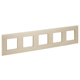 SKANDY Рамка 5-местная SK-F35Sh металл шампань IEK