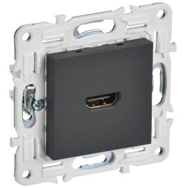 SKANDY Розетка HDMI SK-H01G графит IEK