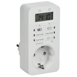 РТЭ-6 Розетка-таймер электронный 1мин 24ч 16А IP20 IEK