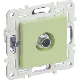 SKANDY Розетка TV оконечная SK-A12G мятный IEK