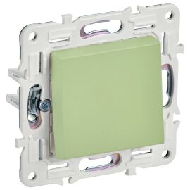SKANDY Выключатель 1-клавишный проходной 10А SK-V02G мятный IEK