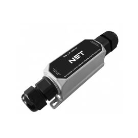 Грозозащита гигабитная уличная Ethernet + PoE до 90W, IP67, NST NS-LP-1GP/W