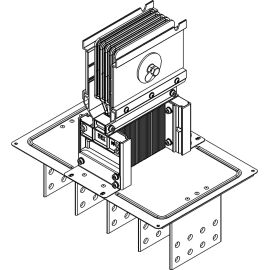 LINEBAR Секция фланцевая прямая Тип1 630А Al 3L+N+1/2PE IP55 транспортировочная IEK