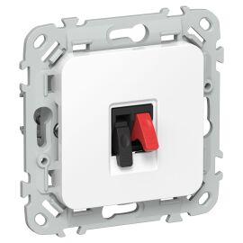 FLITE Розетка аудио РА-1-ФлБ белый IEK