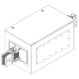 LINEBAR Секция центральная питающая 1250А Cu 3L+N+PER IP55 транспортировочная IEK