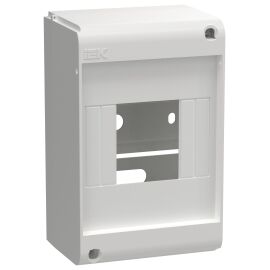 UNION Mini Корпус пластиковый КМПн-4 IP20 без двери белый IEK