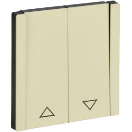 FORTE&PIANO Выключатель жалюзи 10А FP811M металл серый сланец IEK