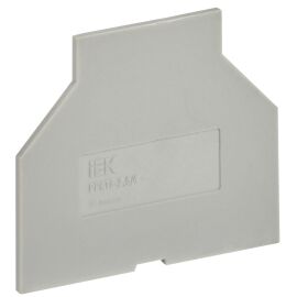 Разделитель для колодки клеммной CTS малый 2,5/4мм2 серый IEK