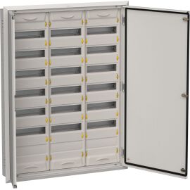 TITAN 5 Корпус металлический ЩРв-252 (3х84) 1130х885х130мм IP31 серый (две двери) IEK