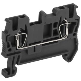 Клемма пружинная КПИ 2в-1,5 17,5А черная IEK