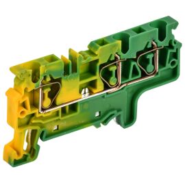 ARMAFIX Клемма пружинная CX4-3 PE 4мм2 трехконтактная заземляющая IEK