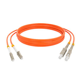 Шнур оптический SC/UPC-LC/UPC, MM 62,5/125, 10м, Duplex, OM1, SV R-2397