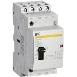 Контактор модульный с ручным управлением КМ20-22МР AC KARAT IEK