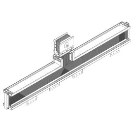 LINEBAR Секция присоединительная к трансформатору Тип3 2000А Al 3L+N+PER некрашеная IP55 транспортир