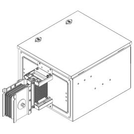 LINEBAR Секция концевого питания 1600А Al 3L+N+PER IP55 транспортировочная IEK
