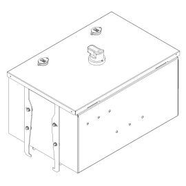 LINEBAR Коробка отбора мощности типа Plug-in 400А Al 3L+N+PER IP55 с предустановленным автоматически