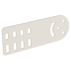 Пластина шарнирная h=80мм RAL 9016 IEK