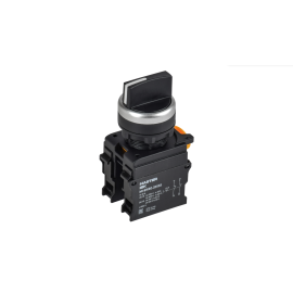 Переключатель на 3 положения чёрный, IEK MI-SW60-20X33-5-24-3-K02