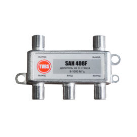 Делитель SAH408 (1х4, 5-862МГц, 8дБ)