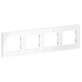 FLITE Рамка 4-местная РУ-4-К-ФлБ белый IEK
