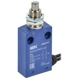 Выключатель концевой C6N-117 толкатель с резьбовым соединением IP67 IEK