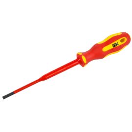 Отвертка диэлектрическая SL3,5х100, Т2, IEK A2L5-SC30-T2-SL-35-100