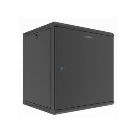 Шкаф настенный 19", 18U, 908x600х550мм, металл. дверь, черный, DANNMAN WXU1855SBK