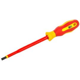 Отвертка диэлектрическая SL6,5х150, Т2, IEK A2L5-SC30-T2-SL-65-150