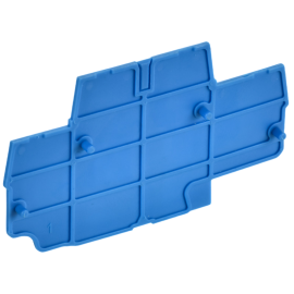 Заглушка EPCXDL2.5 BU для колодки клеммной CXDL2.5, синяя, IEK AF-CT40-00-K07-002-ZGL