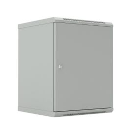 Шкаф настенный 19", 27U, 1304x600х600мм, металлическая дверь, серый, DANNMAN WXD2766SGY