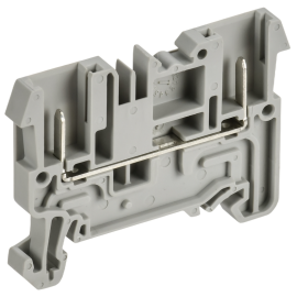 Клемма пружинная CX2,5-2B, 2 разъема, 2,5мм2, серая, IEK AF-CT40-06-02-K03-002
