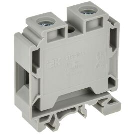 Клемма винтовая CTS с шестигранником, 35мм2, серая, IEK YCT10-01-K03-035