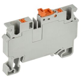 Клемма пружинная CP-DT, Push-in, 4мм2, серая, IEK YCT25-04-K03-004