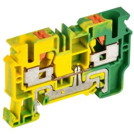 Клемма пружинная CP-PEN, Push-in, земля, 10мм2, желто-зеленая, IEK YCT21-00-K52-010