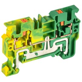 Клемма пружинная CP-PEN, Push-in, земля, 4мм2, желто-зеленая IEK YCT21-00-K52-004