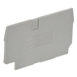 Заглушка CP для колодки клеммной 10мм2, серая, IEK AF-CT20-00-K03-010-ZGL