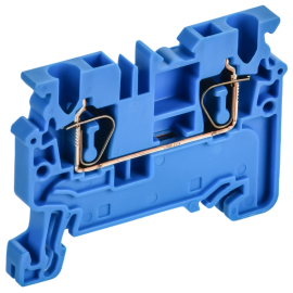 Клемма пружинная CX2.5, BU, проходная, 2,5мм2, синяя, IEK AF-CT40-00-K07-002