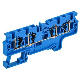 Клемма пружинная CX4-4, BU, четырехконтактная, синяя, 4мм2, IEK AF-CT40-00-4-K07-004 