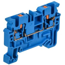Клемма пружинная CP, Push In, 4мм2, синяя, IEK AF-CT20-00-K07-004