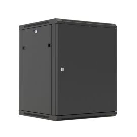 Шкаф настенный 19", 22U, 1086x600х800мм, металлическая дверь, черный, DANNMAN WXP2268SBK