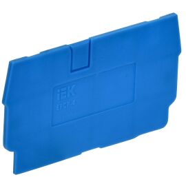 Заглушка CP для колодки клеммной 4мм2, синяя, IEK AF-CT20-00-K07-004-ZGL